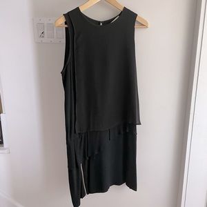 BLACK SANDRO DRESS